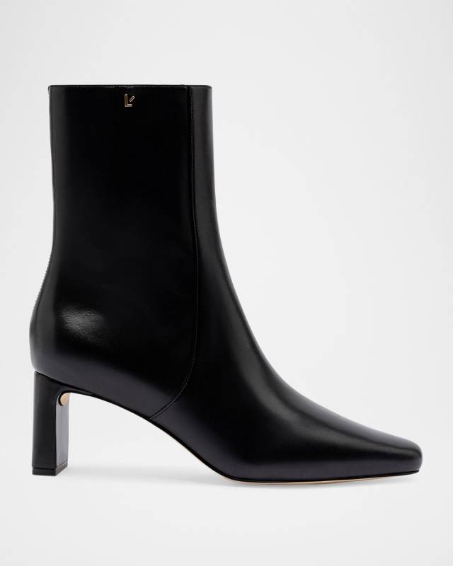 Alexis Leather Ankle Booties